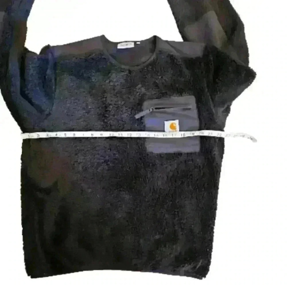 Carhartt Mens Black WIP Jackson Crew Sweatshirt S - Picture 11 of 12